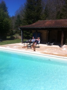 die Frühlingssonne spüren