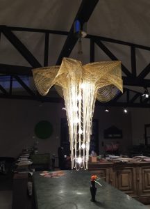 der wunderbare Perlenleuchter