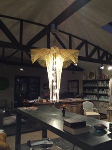 der wunderbare Perlenleuchter