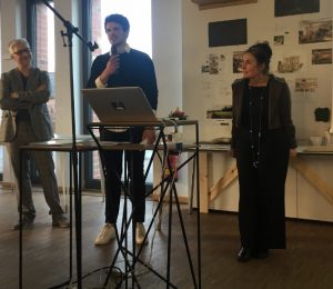 Nico Falck erklärt sein Projekt