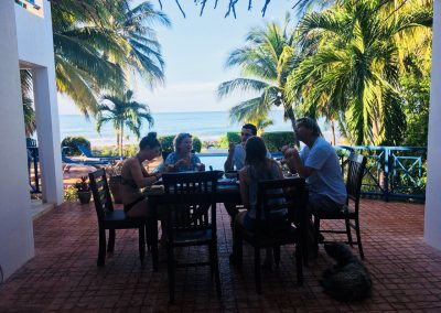 Frühstück in der Marblue Villa