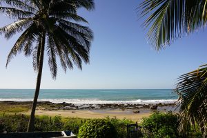 Blick von unserer Terasse