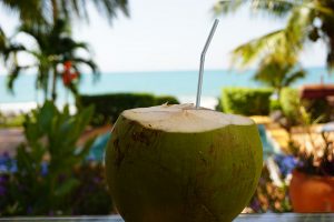 Kokosnuss im Marblue