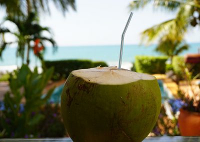 Kokosnuss im Marblue