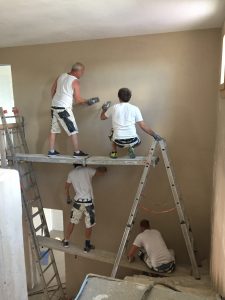 das große Treppenhaus hat es in sich