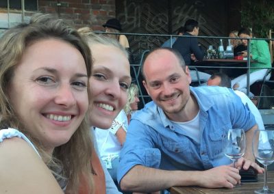 Fee, Eva und Christopher