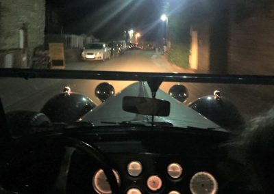 im Bugatti durch die kleinen Sträßchen