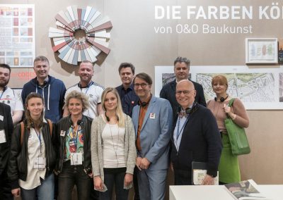 FAF Blogger-Rundgang, Stand: rendering Codes, Foto: GHM