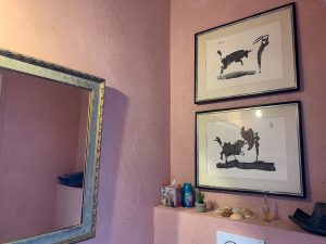 Gäste WC in Kalkputz