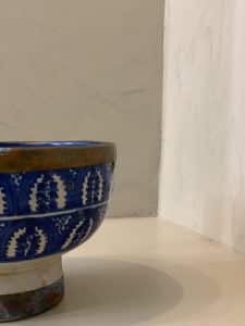 helle Mineralputz im Bad