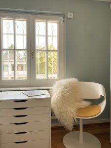 Büro in Meeresdunst