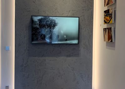 Focuswand in Mineralputz