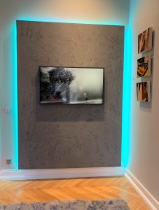 Focuswand im Farbenrausch