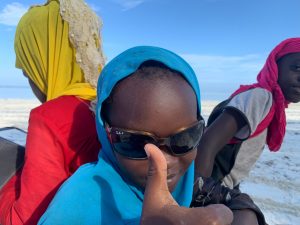 meine Brille wird ausprobiert